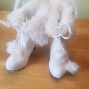 Fury Lined High Heels